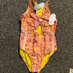Kids Swimwear with Paisley Design. Brand new, with tags